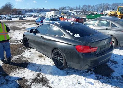 2015 BMW 428I from USA, damaged, VIN WBA3N3C52FK234240